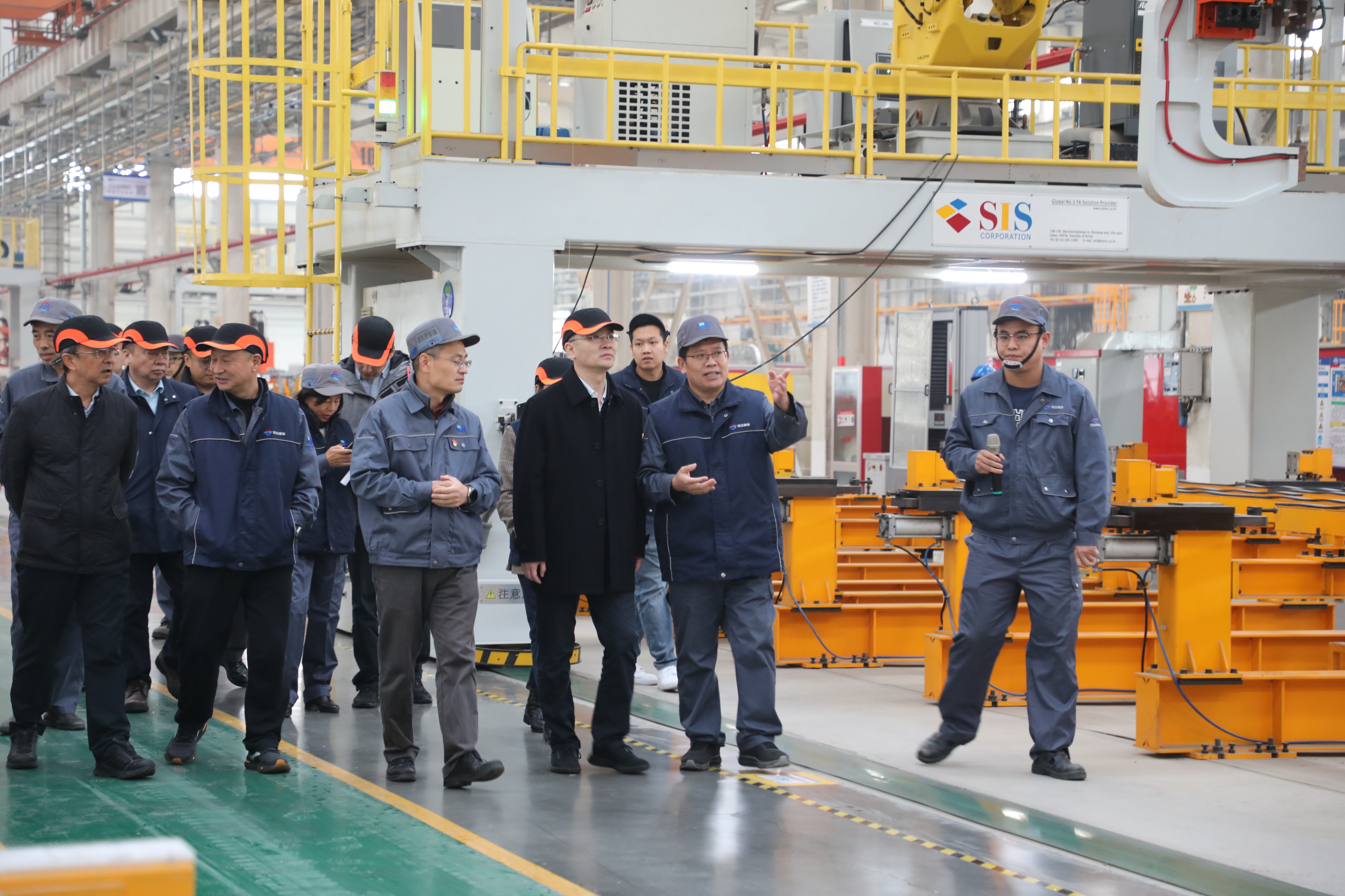 强化党建融合 助力企业发展 装备集团领导班子赴河北京车开展专题教育主题调研