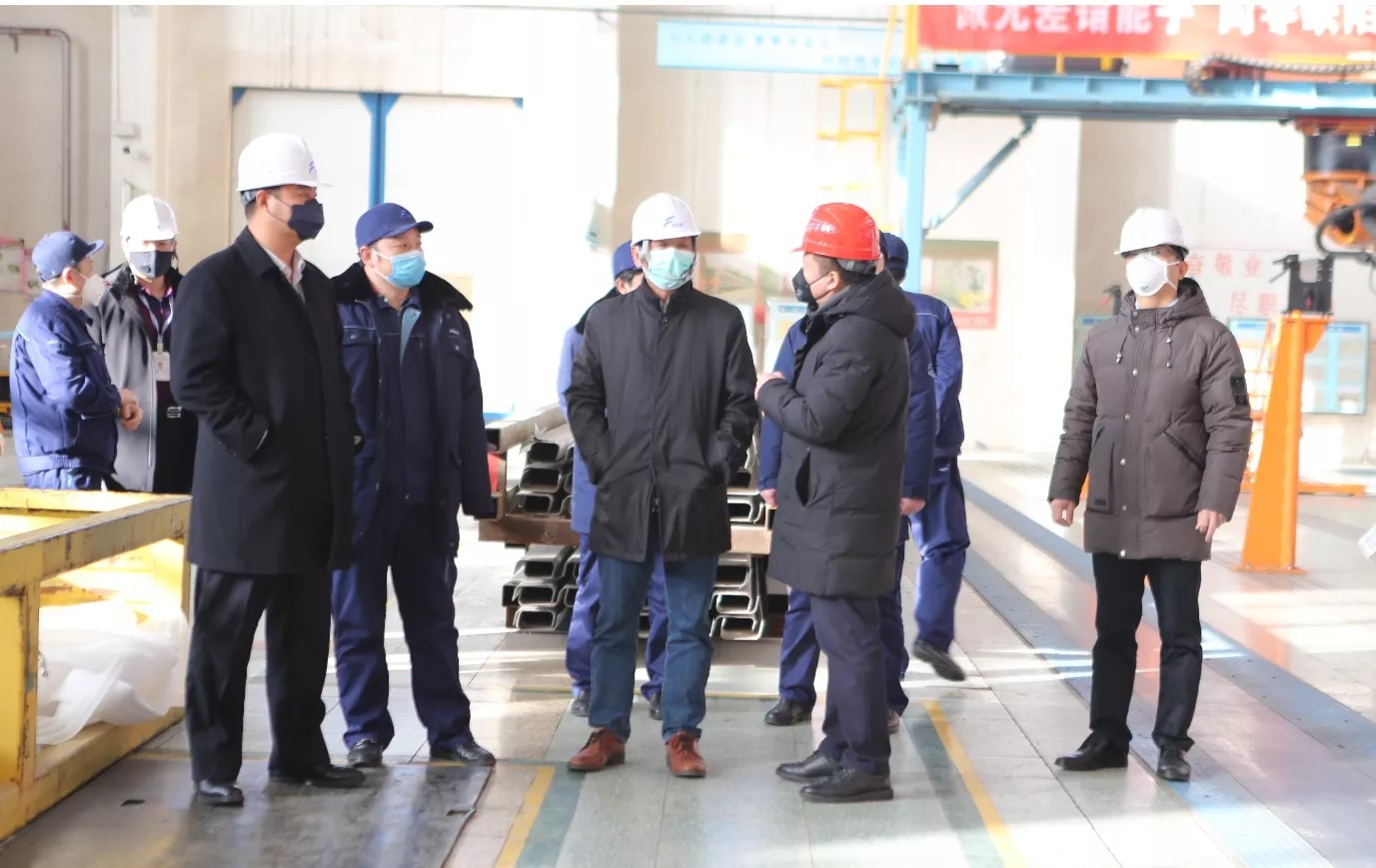 裝備集團領導對京車公司疫情防控工作開展調研