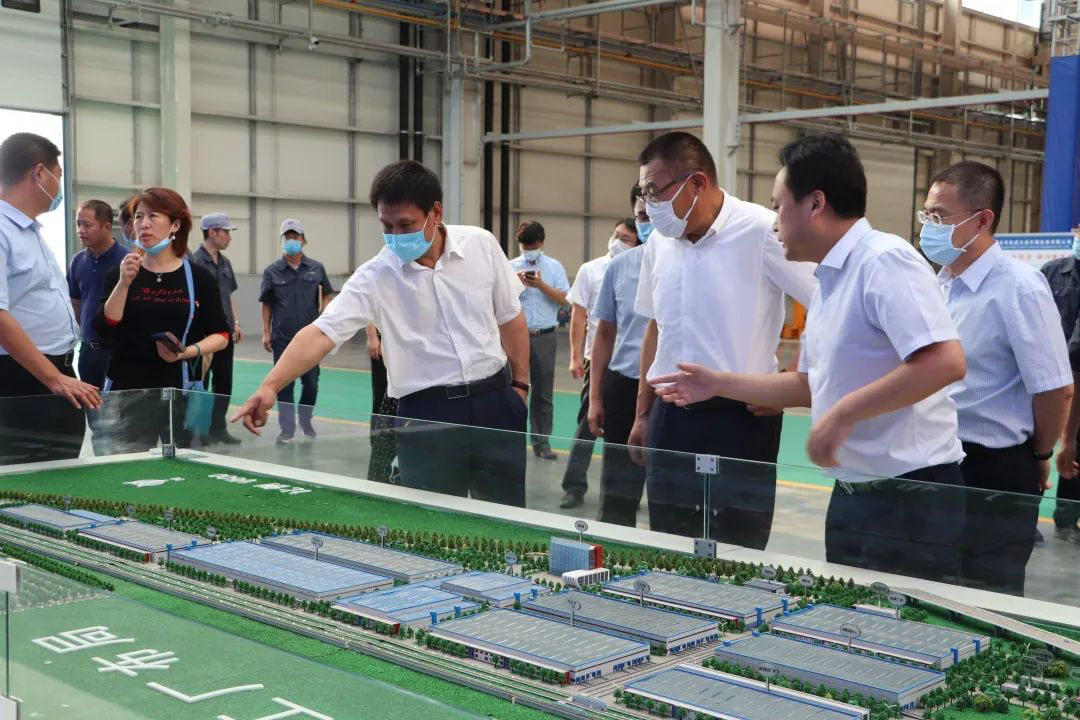 京投公司黨委書記、董事長張燕友到河北京車進行調研