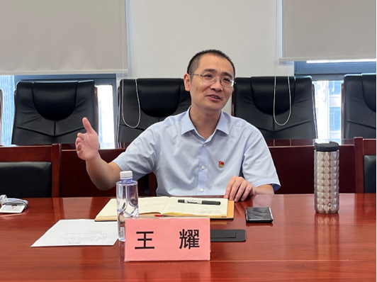 装备集团党委书记、董事长王耀赴技术研究院调研交流